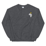 Crowned embroided Unisex Sweatshirt