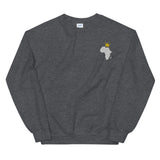 Crowned embroided Unisex Sweatshirt