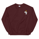 Crowned embroided Unisex Sweatshirt
