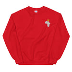 Crowned embroided Unisex Sweatshirt