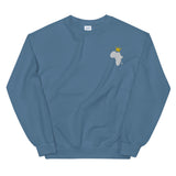 Crowned embroided Unisex Sweatshirt